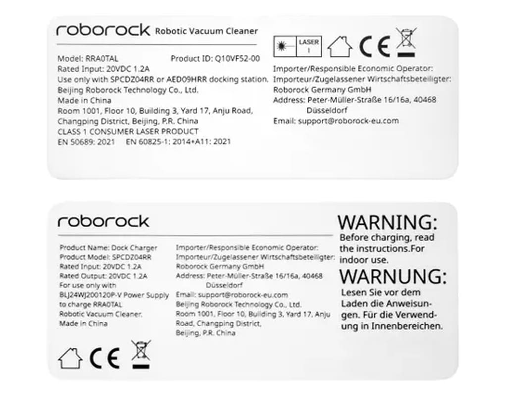 Robot hút bụi lau nhà Roborock Q10VF - Đen